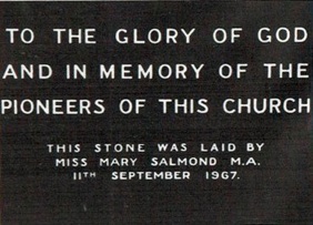 Foundation stone